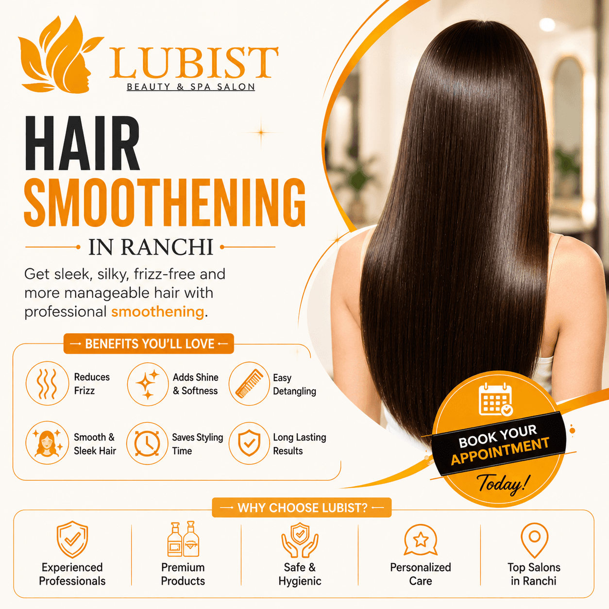 hair smoothening in ranchi